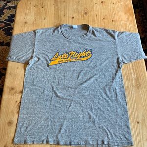 Vintage Late Night with David letterman T-shirt